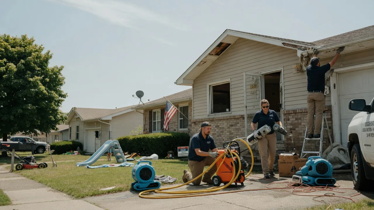 Water Damage Restoration in Louisburg, KS near me